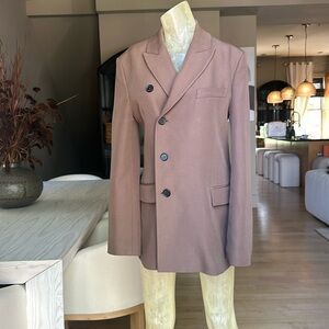 ZARA asymmetrical blazer. Size medium. Worn once.